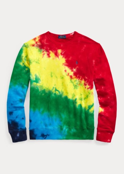 Sudaderas Polo Ralph Lauren Hombre Multicolor - Tie-Dye Terry - XPGWV2045